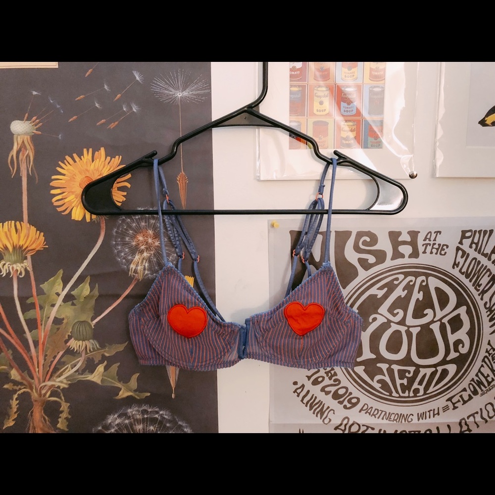 Urban Outfitters Heart Bralette